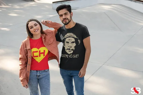 Vista 5 de ShirtBANC Que Me Vez Guey El Chavo del Ocho Don Ramon Camisa