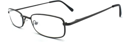 Vista 10 de Classic Readers - Gafas de lectura rectangulares de metal para hombres y mujeres, multicolor