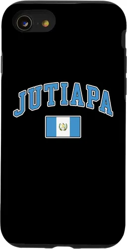 Vista 18 de Funda para iPhone 14 Pro Max Jutiapa con la bandera de Guatemala