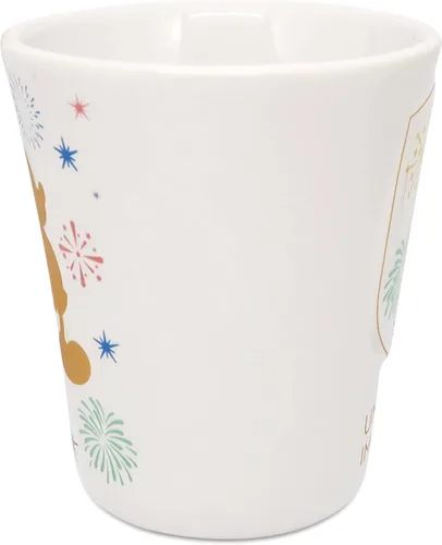 Vista 4 de Disney Parks Exclusive - Taza de café de cerámica - Desbloquea tu imaginación con cuchara en forma de llave