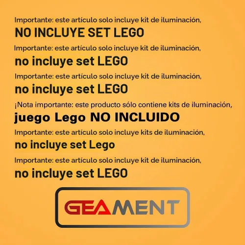 Vista 2 de GEAMENT - Kit de luces LED para el nuevo Porsche 911 2021, compatible con el modelo LEGO 10295 Creator Expert (juego de modelos no incluido)