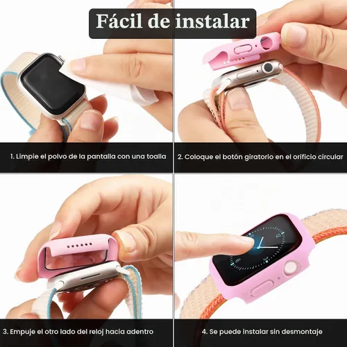 Vista 6 de Sieral 24 Pack Case Compatible with Iwatch 38mm Series 3/2/1