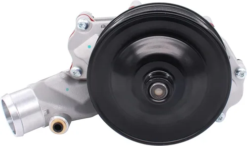 Vista 3 de NewYall Kit de bomba de agua y termostato para motor con pernos Juntas Conector 5.0L para Jaguar FType XJR XF XFR XK XKR XFR-S XKR-S XJ Land Rover
