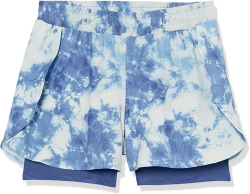 Vista 6 de Tienda Essentials Pantalones cortos de correr de doble capa para mujer