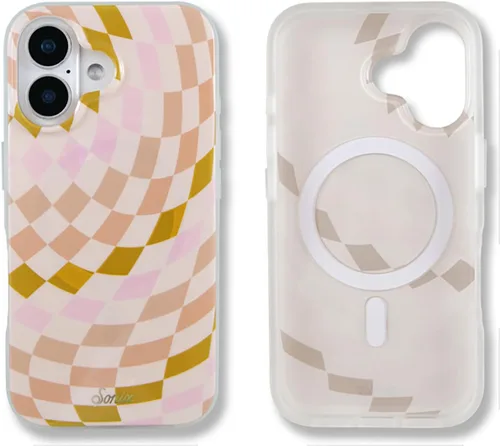 Vista 214 de Sonix x Barbie Funda para iPhone 15 Pro Compatible con MagSafe Probada para caídas de 10 pies Golden Hour