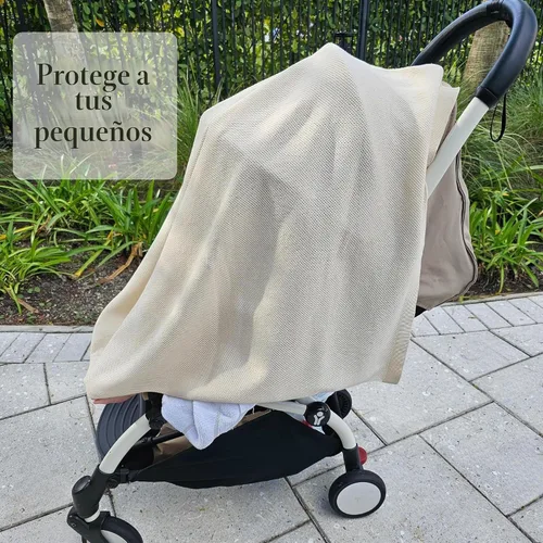 Vista 5 de Little Rou Peekaboo - Cobertor de Lactancia de Punto Transpirable para Amamantar - Cobertores de Lactancia de Algodón Orgánico Suave y Cachemira