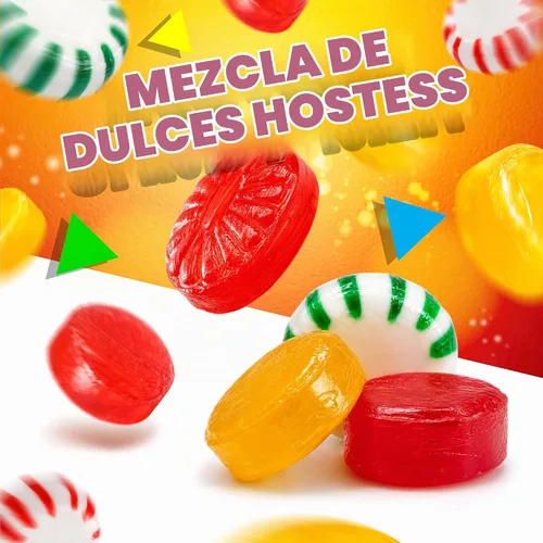 Vista 3 de American Old Fashioned - Surtido de caramelos duros, bolsa de 1 libra Caramelos envueltos individualmente, mezcla de anfitriona, caramelo