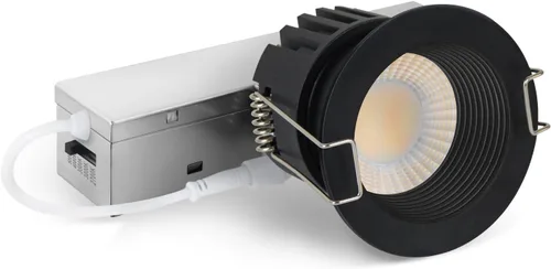 Vista 21 de Adetu lámpara de techo empotrable antirreflejos LED de 2 pulgadas, 5 CCT, con caja de conexiones, 2700K/3000K/4000K/5000K seleccionables, CRI90+, 8