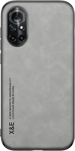 Vista 7 de Kepuch Funda Silklike para Huawei Nova 8 - Cubierta Parachoques Placa De Metal Incorporada Para Huawei Nova 8 - Negro Seda-Negro