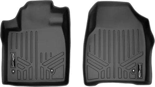 Vista 10 de SMARTLINER Juego de alfombrillas de piso de ajuste personalizado de 3 filas para Honda Pilot 2009-2015