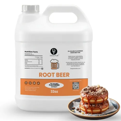 Vista 22 de Dolce Flav Extracto de mantequilla – 2 onzas soluble en agua, Kosher, sin azúcar, sabor concentrado de mantequilla de imitación para hornear