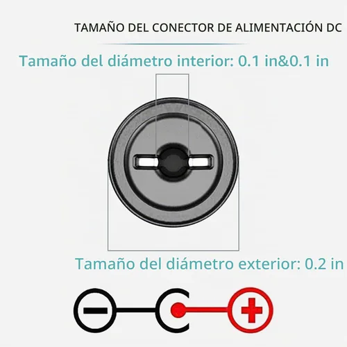 Vista 6 de Adaptador de cargador de fuente de alimentación de 15 V 2 A, cargador de CC en 15 V, fuente de alimentación de 15 V CC, cable de alimentación de CC