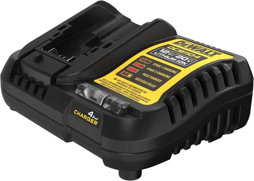 Vista 4 de DEWALT Cargador de batería de iones de litio de 12V MAX/20V MAX, 4 amperios (DCB1104)