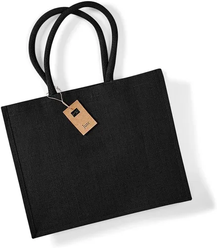 Vista 2 de Westford Mill Bolsa de compras clásica de yute 21 litros
