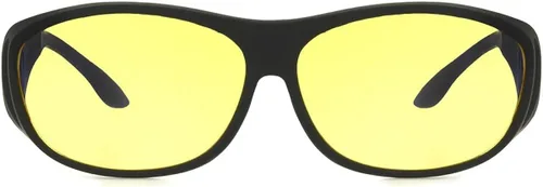 Vista 2 de Dioptics Haven Meridian se adapta a gafas de sol chofer nocturno negro mediano