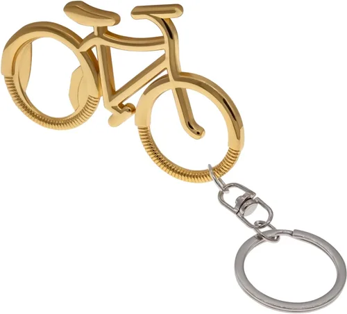 Vista 11 de Colgante de aleación de zinc para bicicleta, abrebotellas de cerveza, llavero para coche, regalo para familiares y amigos en festivales, Negro