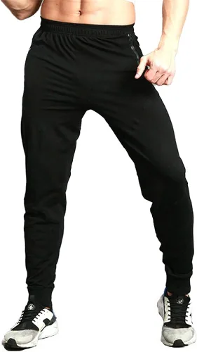 Vista 2 de TBMPOY - Pantalones deportivos para hombre, con bolsillos con cierre
