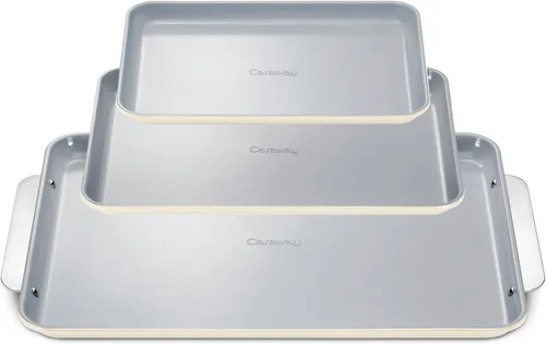 Vista 36 de Caraway Bandeja de cerámica antiadherente para hornear, revestimiento de cerámica naturalmente resbaladizo, no tóxico, libre de PTFE ni PFOA