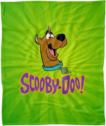 Vista 6 de LOGOVISION Scooby Doo Burst - Manta de forro polar de 36 x 58 pulgadas, explosión