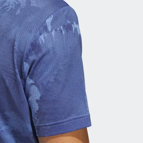 Vista 7 de adidas Men's Flower Mesh Golf Polo Shirt