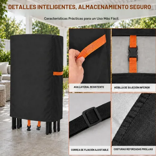 Vista 7 de Bolsa de almacenamiento para silla plegable, impermeable