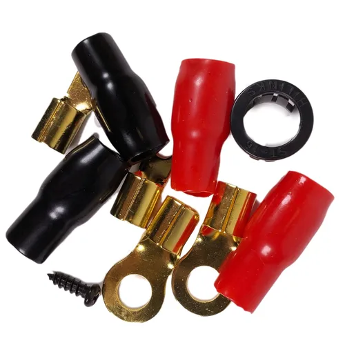 Vista 8 de Kit completo de cableado Gravity de calibre 0 de 5000 vatios, amplificador PK1 0 Ga azul, 250 A + fusible de 300 A incluido, perfecto