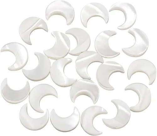 Vista 15 de LiQunSweet 10 cuentas de corazón dulce de concha de abulón natural para hacer aretes, pulseras, collares, joyas