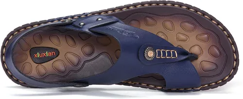Vista 2 de OHCHSH - Sandalias de piel para hombre
