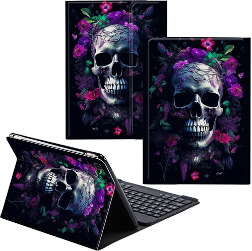 Vista 38 de Para Samsung Galaxy Tab S6 Lite Funda 2022/2020 Teclado Inalámbrico Desmontable Y Cubierta De Soporte De Cuero PU Funda Protectora Para Samsung