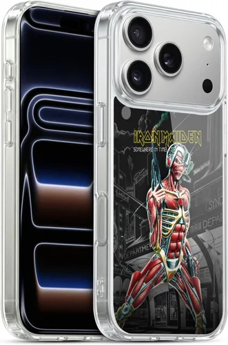 Vista 94 de Head Case Designs Funda de gel suave con licencia oficial de Iron Maiden Brave New World, compatible con Apple iPhone 7 Plus/iPhone 8 Plus Nuevo