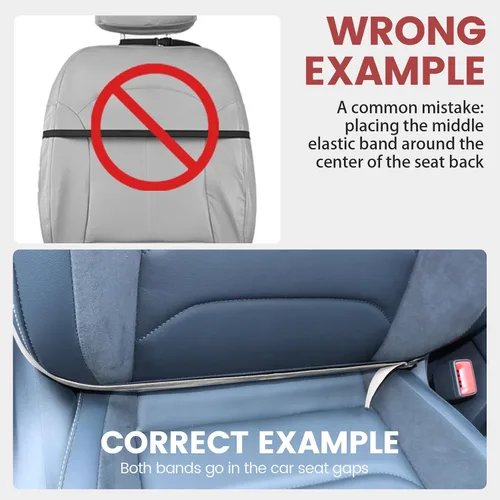 Vista 8 de Viaviat Protector de Asiento de Auto, Esterilla Grande 2 Pack, Protectores Duraderos Resistente al Agua para Asiento Trasero del Auto con 2