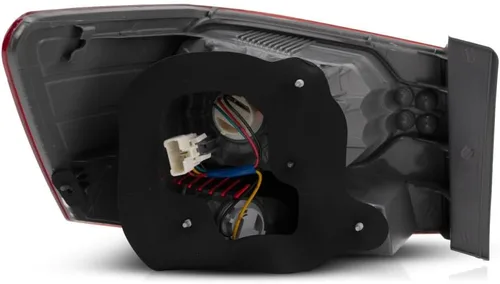 Vista 2 de CarLights360: Conjunto de luz trasera para Kia Forte 2010 2011 2012 2013 lado del pasajero con bombillas Certificado DOT KI2805101 92402