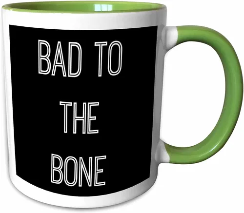 Vista 8 de 3dRose Taza de café, tamaño: 15 onzas, letras blancas sobre un fondo negro, citas inspiradoras de Xander - divertido regalo de taza de café