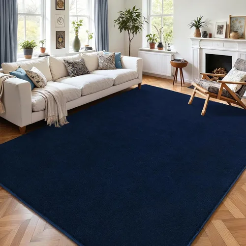 Vista 34 de AROGAN Alfombra Shag de Pasillo de 2 x 4 pies para pasillos, alfombras lavables con espuma viscoelástica para dormitorio, entrada