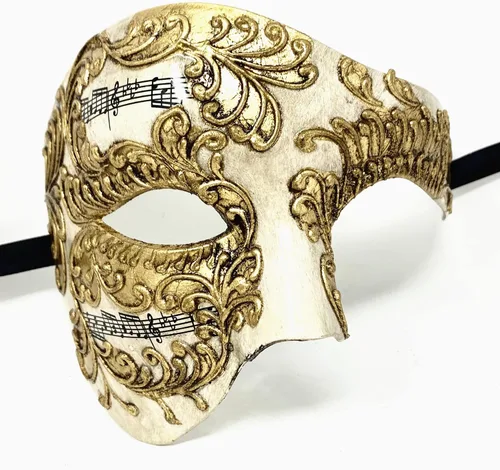 Vista 2 de STORM BUY Máscaras de máscaras venecianas para parejas, para hombres y mujeres, para Halloween, Mardi Gras, cosplay, baile, boda, graduación, fiesta
