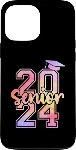 Vista 22 de Funda para iPhone 11 Pro Max Senior 2024 Clase de 2024 Seniors Graduación 2024 Senior 24