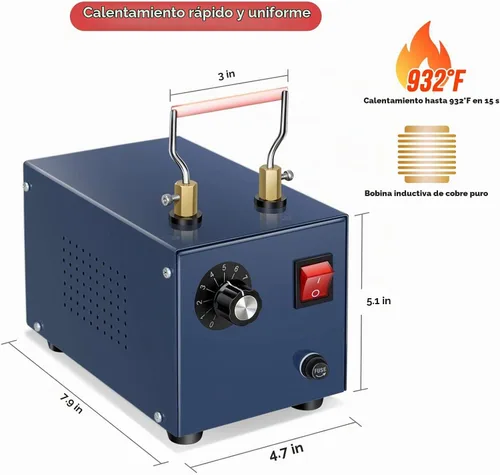 Vista 4 de ROMECH Cortador de cuerda eléctrico ajustable de 160 W, hoja térmica de cuchillo caliente, kit de herramientas de corte de montaje en banco