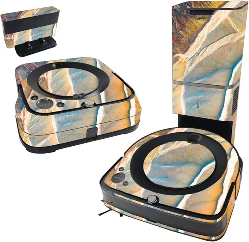 Vista 22 de MightySkins Skin compatible con iRobot Roomba s9+ Vacuum & Braava Jet m6 Bundle – Blue Canyon Cubierta de vinilo duradera y única Fácil