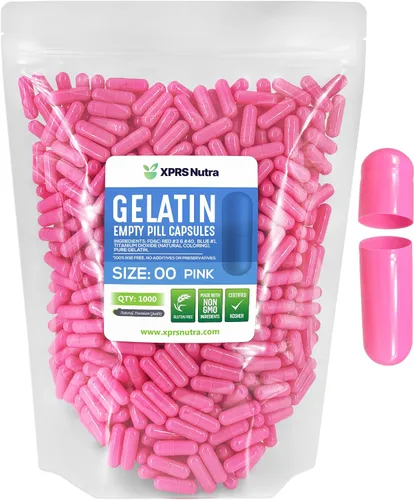 Vista 38 de XPRS Nutra Cápsulas vacías tamaño 00 – 100 cápsulas vacías de gelatina – Pastillas de relleno de cápsulas de bricolaje – Cápsulas de gel rellenables