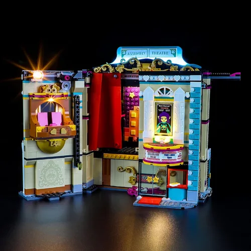 Vista 3 de BRIKSMAX Kit de iluminación LED para LEGO-41714 Andrea's Theater School - Compatible con el modelo de bloques de construcción de Lego Friends- No