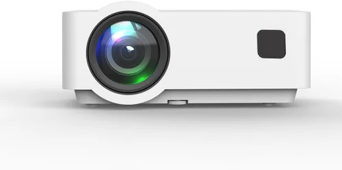 Vista 8 de 【Keystone automático】Mini proyector PONER SAUND portátil proyector nativo 1080P 300 ANSI, soporte 4K rotación de 180°, película