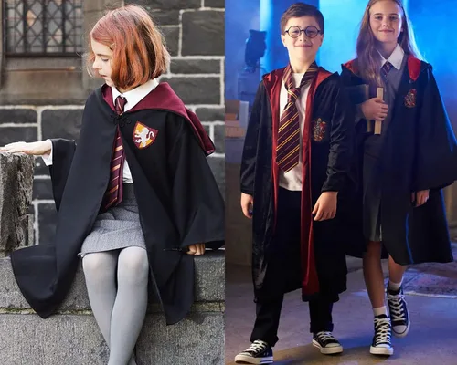 Vista 7 de Juego de 4 piezas de corbata y collar de gafas de mago para Halloween Cosplay
