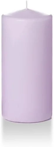 Vista 53 de yummi Caja de 12 velas redondas blancas de 3" x 4