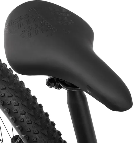 Vista 5 de Mongoose Colton Mens and Womens Mountain Bike, Hardtail, 7-Speed Drivetrain