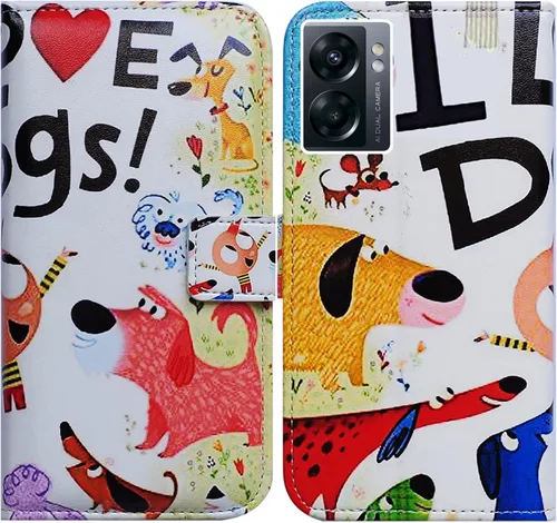 Vista 10 de Bcov Funda para OnePlus Nord N300 5G, diseño de pájaro negro y verde con tapa para teléfono con ranura para tarjeta y soporte para OnePlus Nord N300