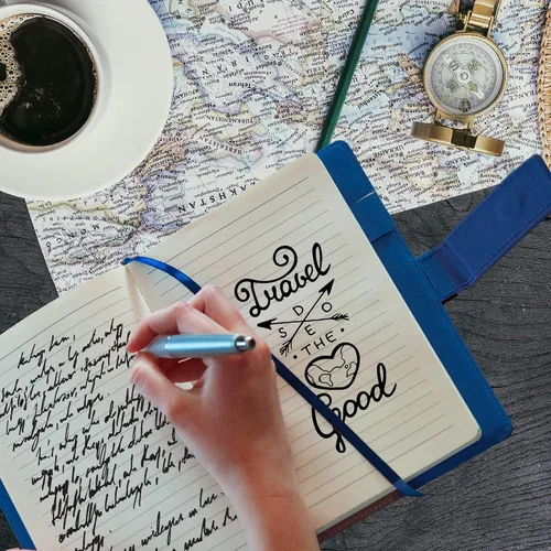 Vista 5 de The Dragonfly - Cuaderno de escritura recargable