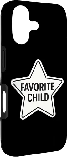Vista 3 de Favorite Child Daughter Son Funny Boy Girl Gag Joke Star Case for iPhone 17