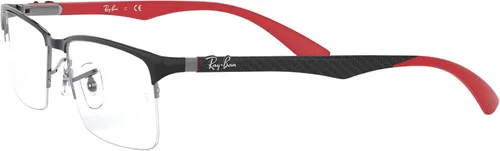 Vista 3 de Ray-Ban RX8411 - Marcos rectangulares de metal para anteojos