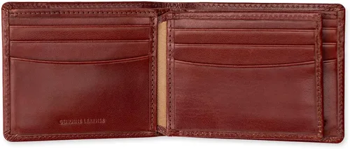 Vista 18 de Dockers Mens piel Capacidad extra Slimfold Bifold Wallet
