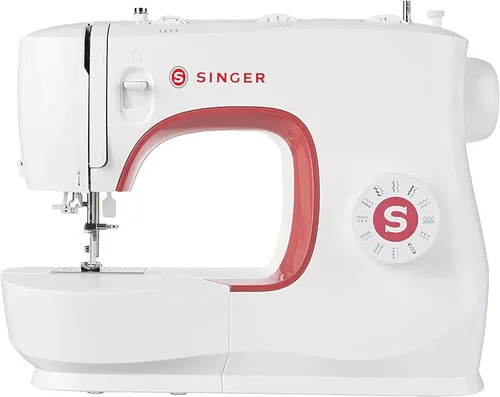 Vista 2 de SINGER Máquina de coser MX231 con kit de accesorios y pedal de pie, 97 aplicaciones de puntada, simple e ideal para principiantes + funda